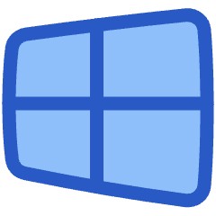 Windows Logo Icon from Plump Duo Set