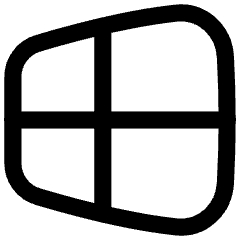 Windows Logo Icon from Flex Line Set