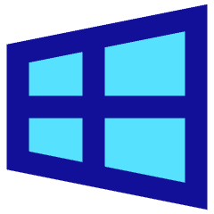 Windows Logo Icon from Sharp Pop Set