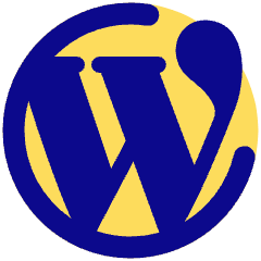 Wordpress Logo Icon from Plump Pop Set