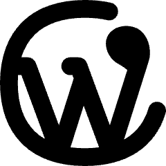 Wordpress Logo Icon from Flex Solid Set