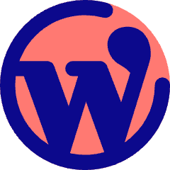 Wordpress Logo Icon from Core Pop Set