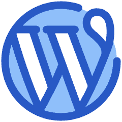Wordpress Logo Icon from Plump Duo Set