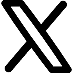 X Twitter Logo Icon from Flex Remix Set