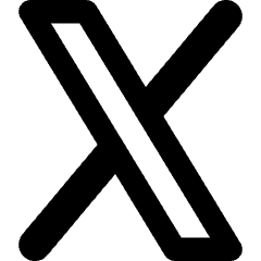 X Twitter Logo Icon from Core Remix Set