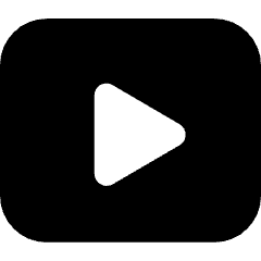 Youtube Logo Icon from Core Solid Set
