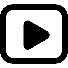Youtube Logo Icon from Core Remix Set