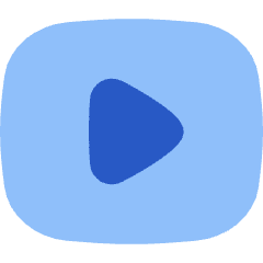 Youtube Logo Icon from Flex Flat Set