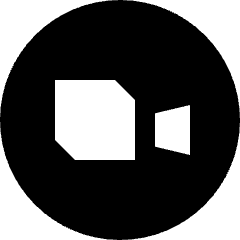 Zoom Logo 1 Icon from Sharp Solid Set