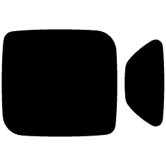 Zoom Logo 1 Icon from Plump Solid Set