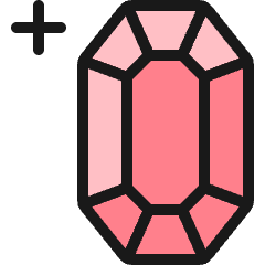 Love Gift Diamond 1 Icon from Ultimate Colors Set
