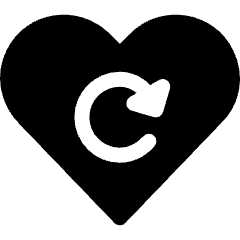 Heart Love Reload Icon from Ultimate Bold Set