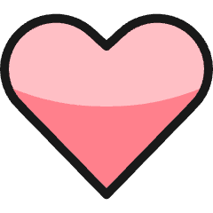 Love It Icon from Ultimate Colors Set