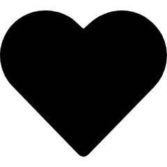 Love It Icon from Ultimate Bold Set