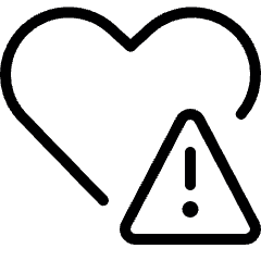 Love It Warning Icon from Ultimate Light Set