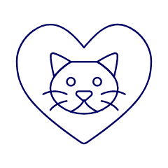 Love Cat Illustration from UX Line Set