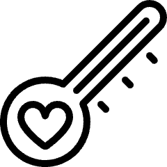 Love Heart Key Icon from Ultimate Light Set