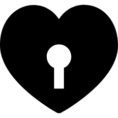 Love Lock Icon from Nova Solid Set