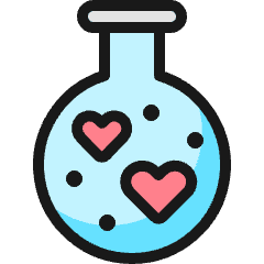 Love Potion Icon from Ultimate Colors Set