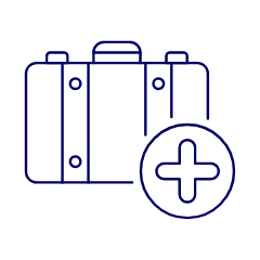 Add Baggage Illustration from UX Line Set