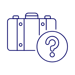 Missing Baggage Illustration from UX Line Set