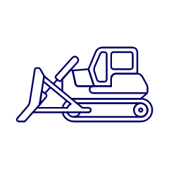 Bulldozer 2 Illustration from UX Line Set