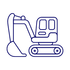 Excavator 1 Illustration from UX Line Set