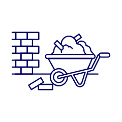 Wall Construction Illustration from UX Line Set