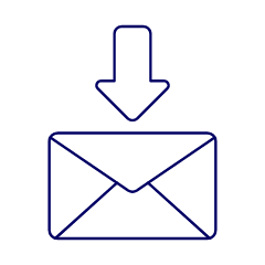 Email Download 2 Illustration from UX Line Set