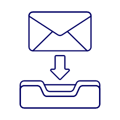 Email Download 3 Illustration from UX Line Set