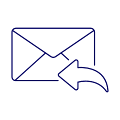 Email Reply Illustration from UX Line Set