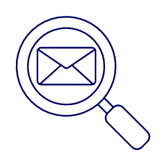 Emaile Search 2 Illustration from UX Line Set