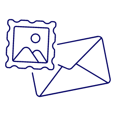 Image Stamp Illustration from UX Line Set