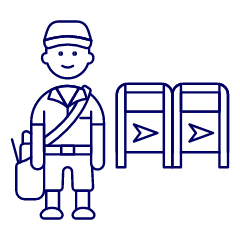 Mail Collect 1 Illustration from UX Line Set