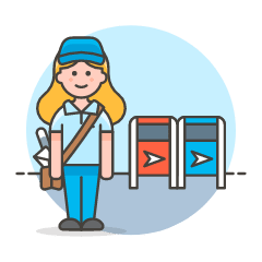 Mail Collect 2 Illustration from UX Colors Set