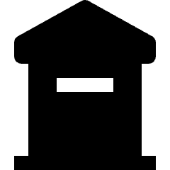 Email Post Box Icon from Nova Solid Set