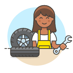 Mechanic 5 Illustration from UX Colors Set