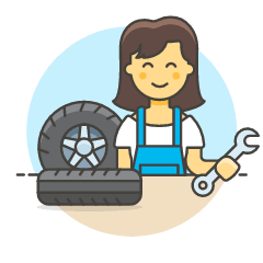 Mechanic 6 Illustration from UX Colors Set