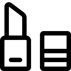 Make Up Lipstick 1 Icon from Ultimate Regular Set