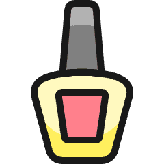Make Up Nail Polisher Icon from Ultimate Colors Set
