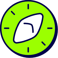 Compass 1 Icon from Stickies Duo Set