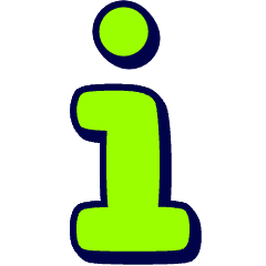 Information 1 Icon from Stickies Duo Set