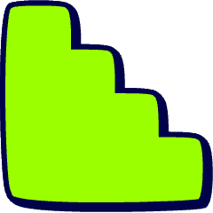 Stair Icon from Stickies Duo Set
