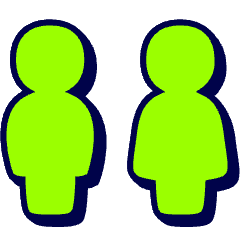 Toilet 1 Icon from Stickies Duo Set