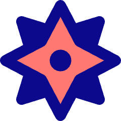 Cardinal Direction Compass Icon from Core Pop Set