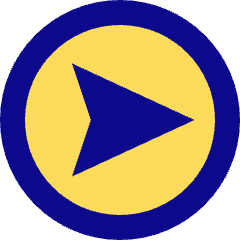 Compass East Icon from Sharp Pop Set