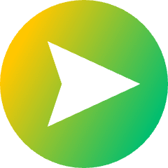 Compass East Icon from Sharp Gradient Set