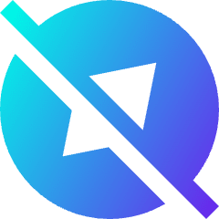 Compass Explore Off Disable Icon from Sharp Gradient Set