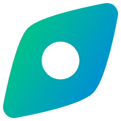 Compass Navigator Icon from Plump Gradient Set