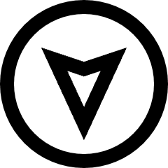 Compass South Icon from Sharp Line Set